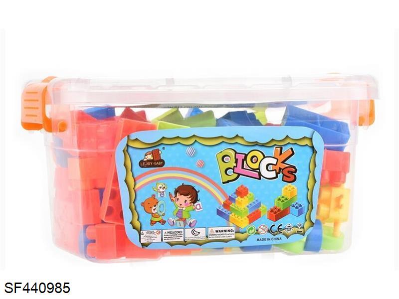 积木(多色混装)102pcs+