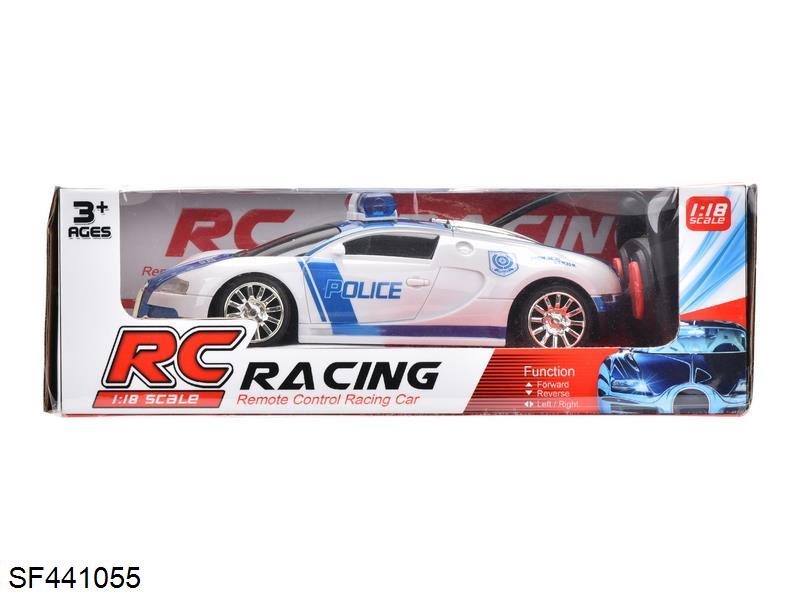 四通1:18布加迪遥控警车(不包电)