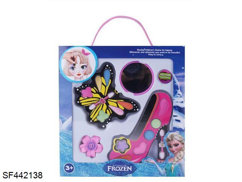 冰雪奇缘蝴蝶/高跟鞋化妆品