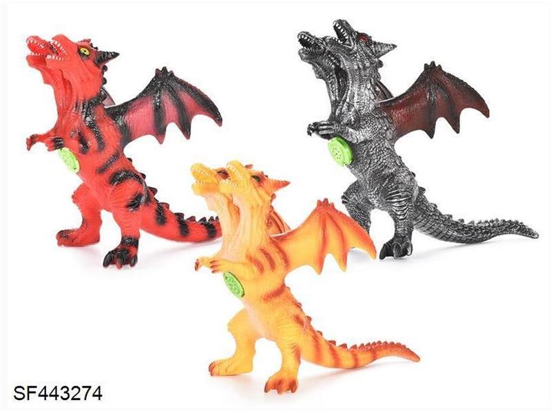 30CM双头飞龙(红色/灰色/橙色)