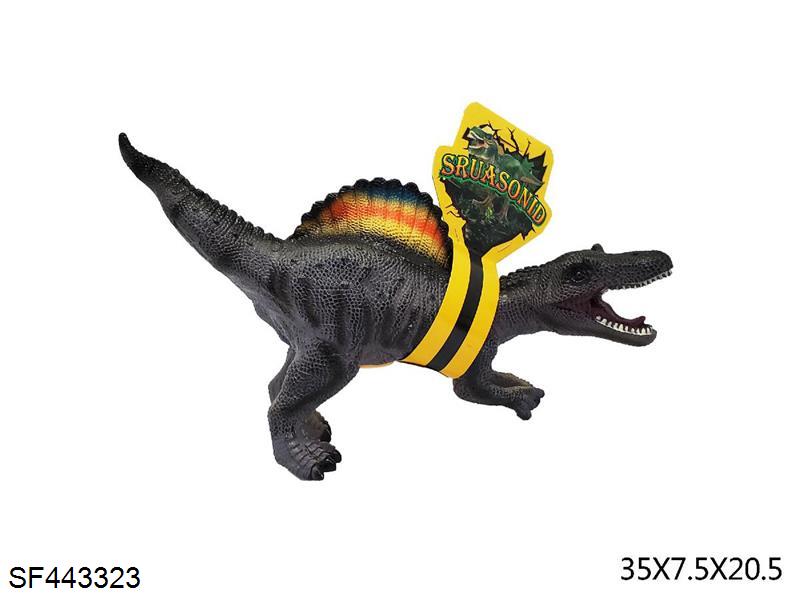 中号爬高脊龙(灰色)