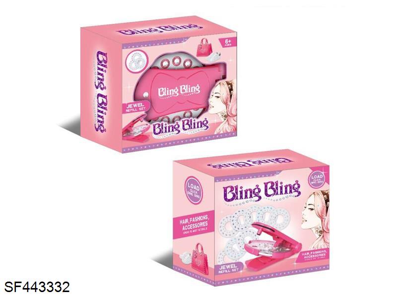 钉钻机子+12片钻贴(180颗钻)