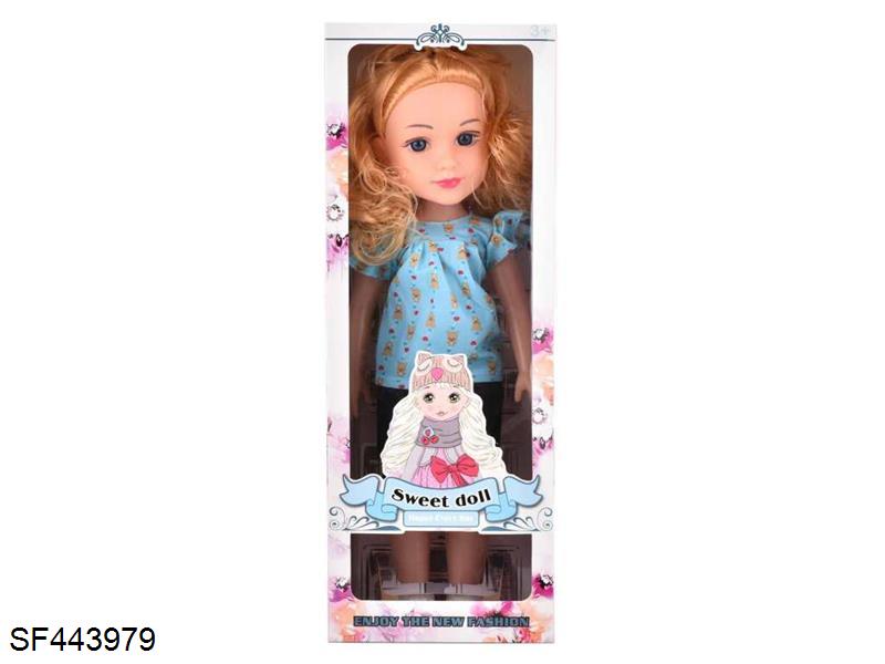 18寸半眼肥童娃娃带IC