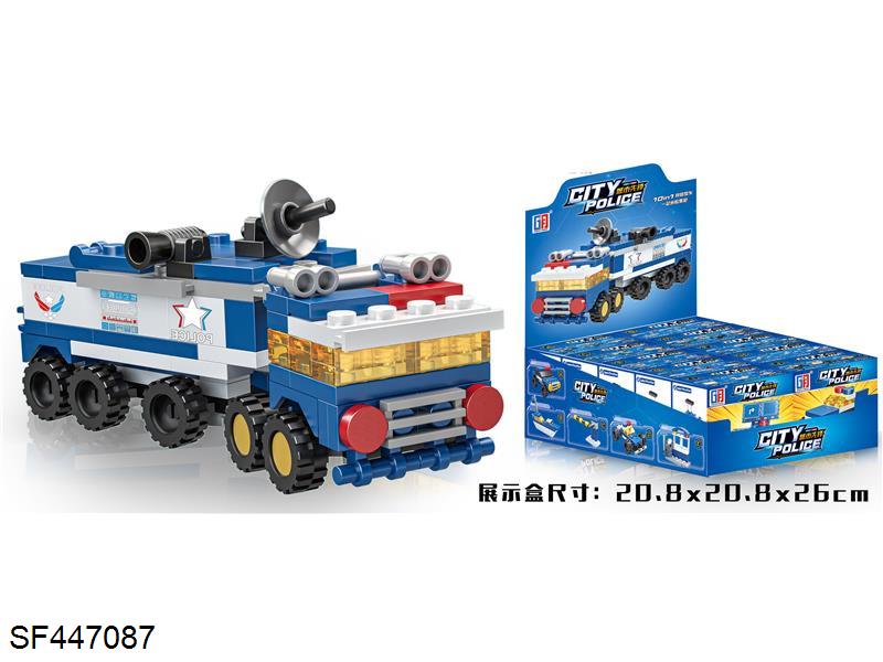 城市积木警察系列(11PCS-27PCS)10pcs/盒