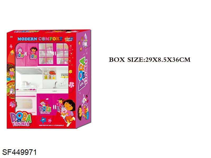 朵拉带灯光厨具（2个）