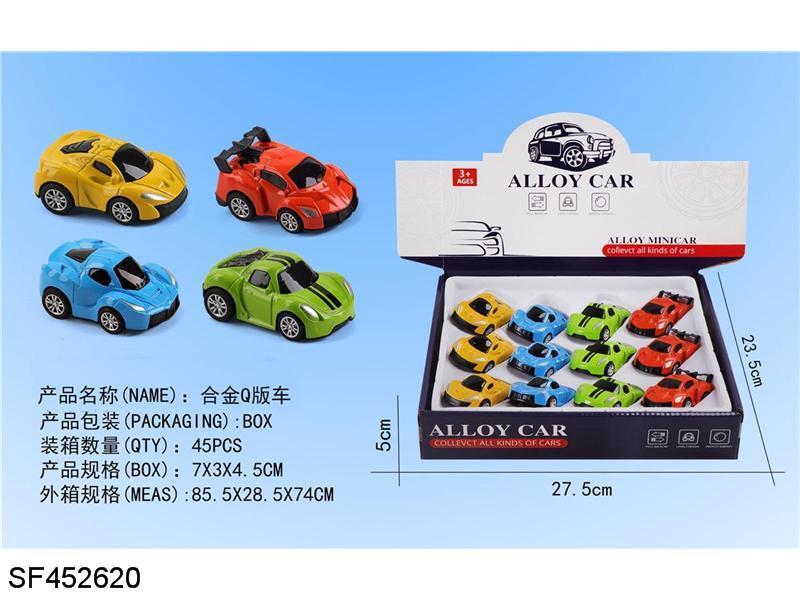 合金Q版回力跑车（12pcs/盒）