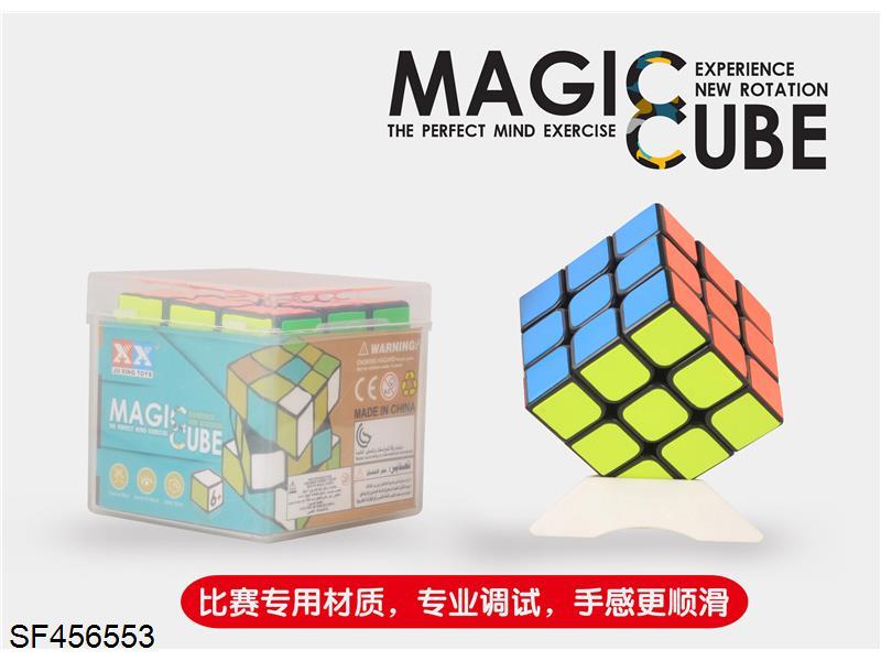 三阶黑色贴纸魔方