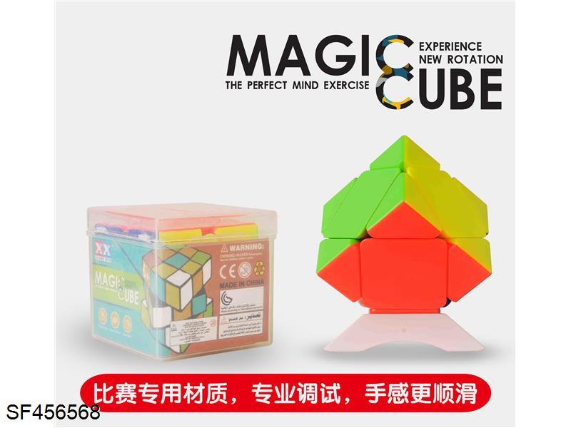斜转实色魔方