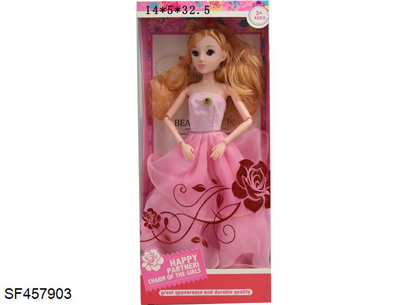 11.5寸12关节实身时装婚纱芭比