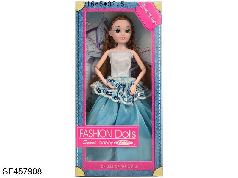 11.5寸12关节实身时装婚纱芭比