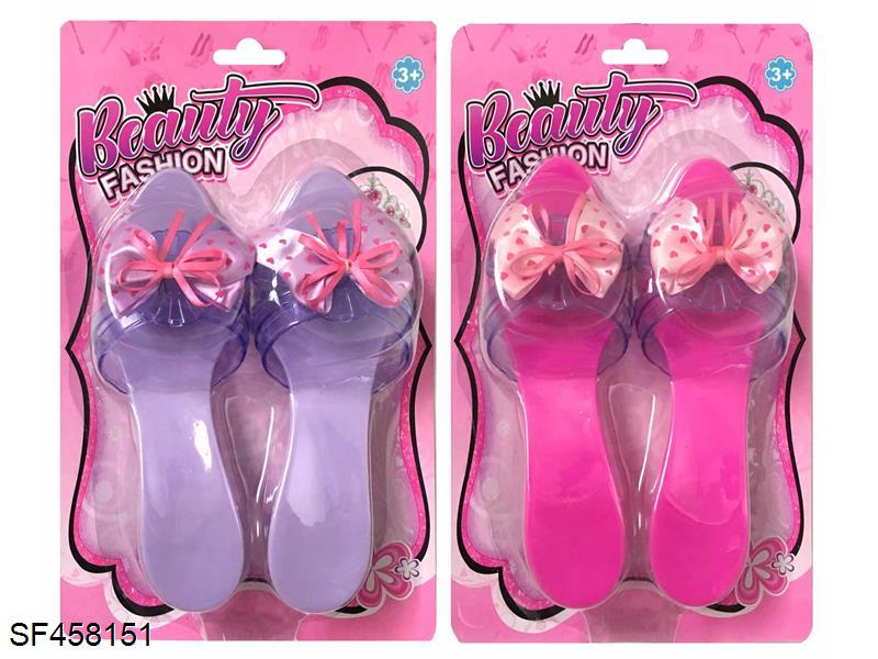 公主高跟鞋(2色混装)