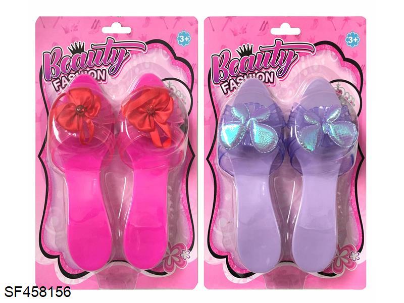 公主高跟鞋(2色混装)