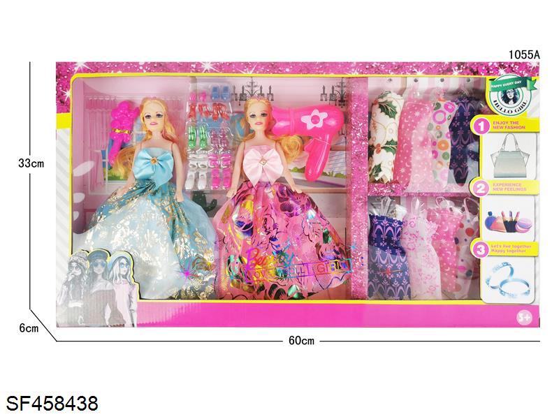 11.5寸空身双人芭比