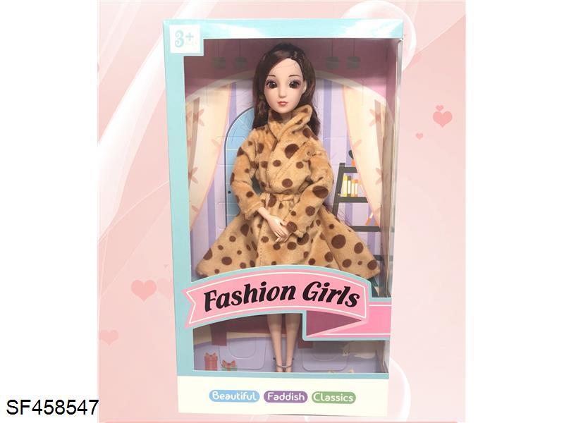 11寸实身3D眼时尚芭比