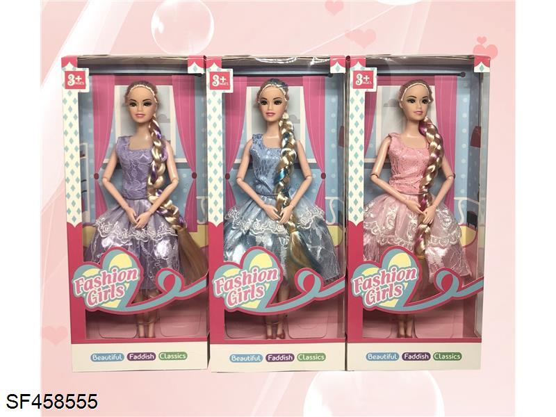 11寸实身时尚芭比(3款混装)