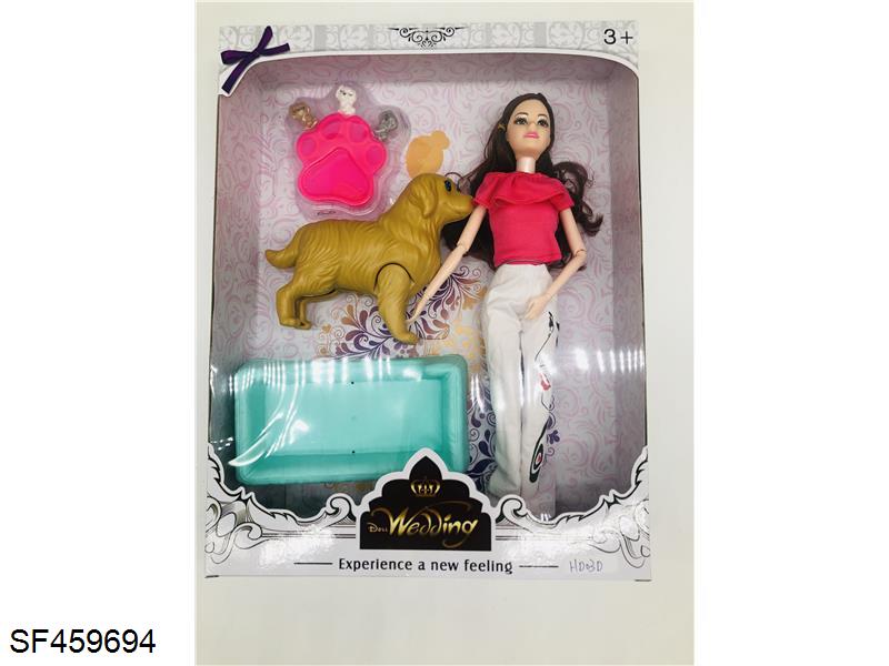 11.5寸11关节警犬芭比