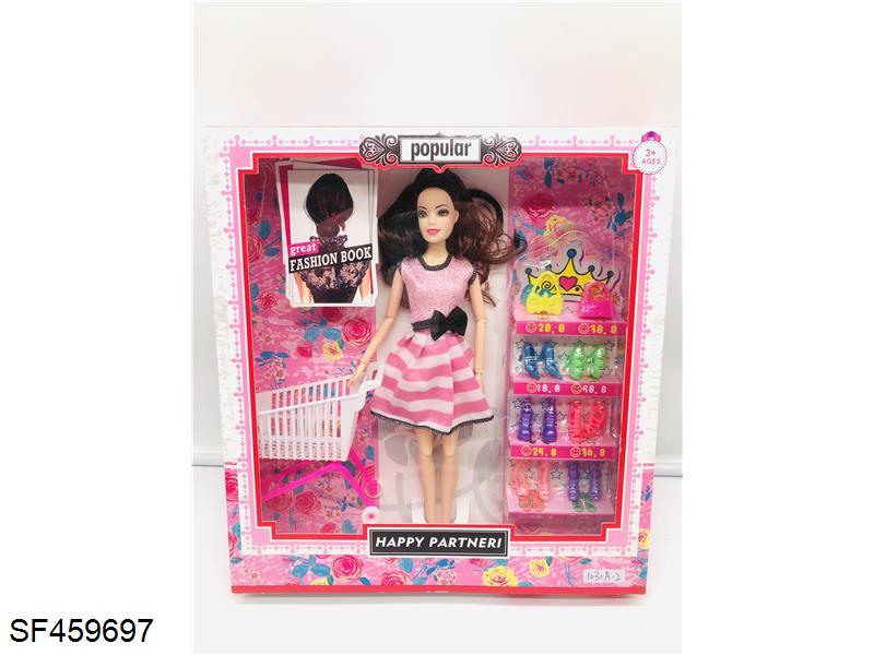 11.5寸11关节购物芭比