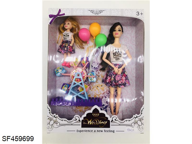 11.5寸11关节运动母子芭比