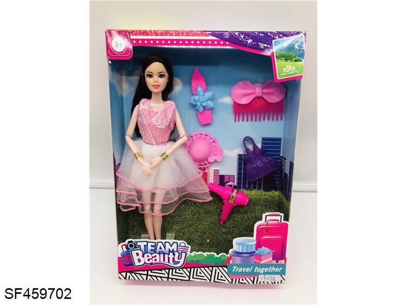 11.5寸11关节芭比带配件