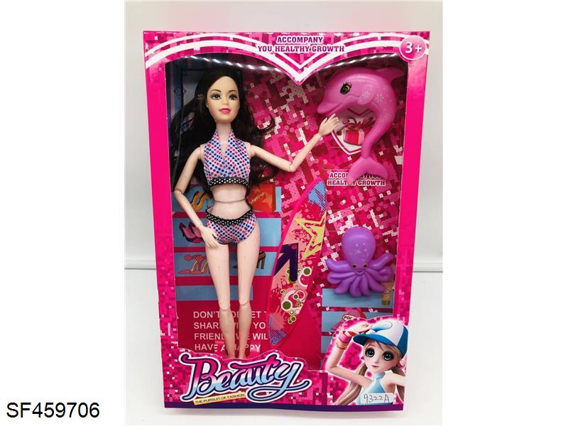 11.5寸11关节泳装芭比