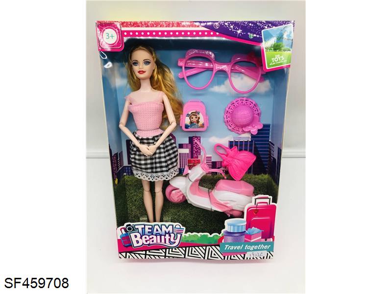 11.5寸11关节摩托芭比