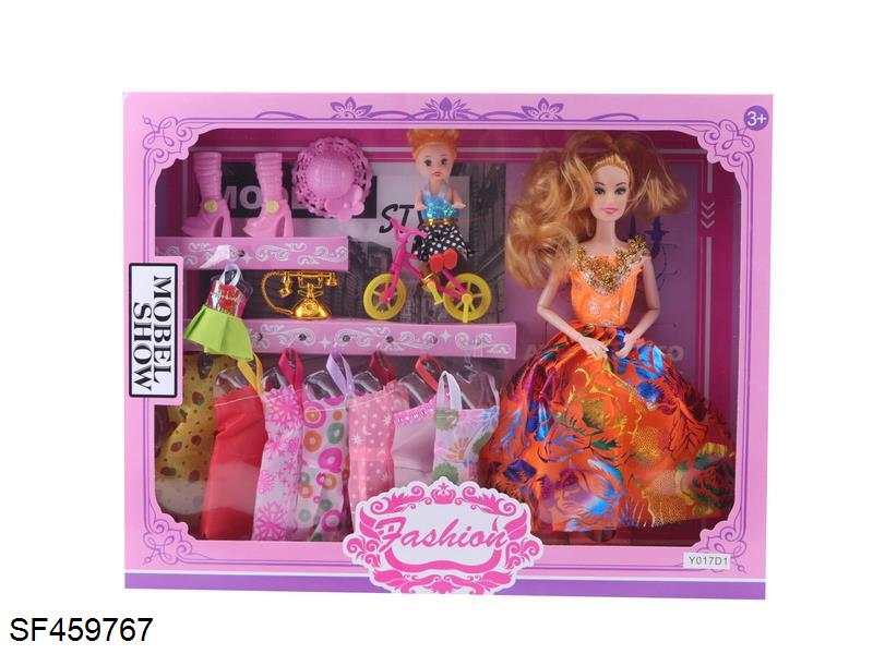 11寸实身9关节芭比娃娃