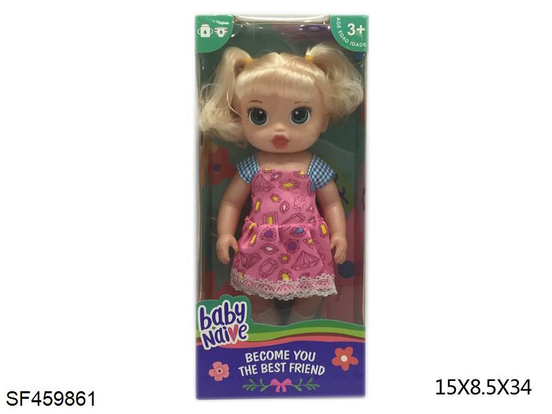 14寸空身肥童娃娃带四声IC(衣服多款混装)