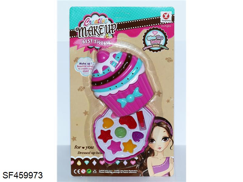 转盖蛋糕化妆品