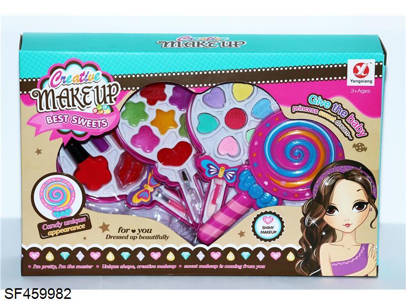 转盖三层棒棒糖化妆品