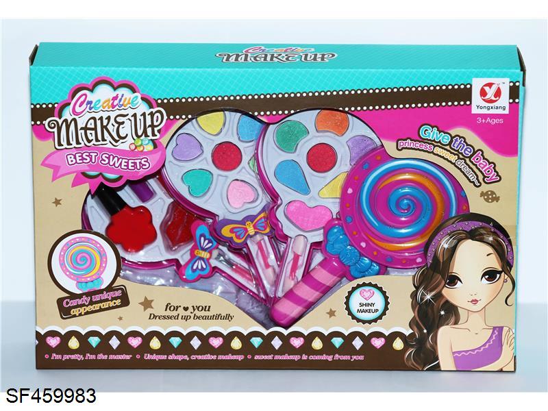 转盖三层棒棒糖化妆品