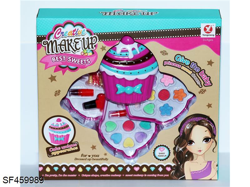 转盖三层蛋糕化妆品