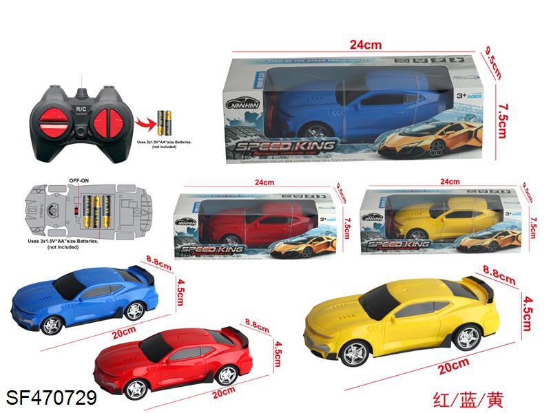 1:20 仿真雪佛兰四通遥控车（包电）