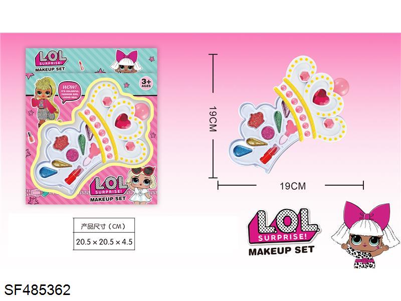 LOL惊喜儿童2层彩妆套（皇冠外型）