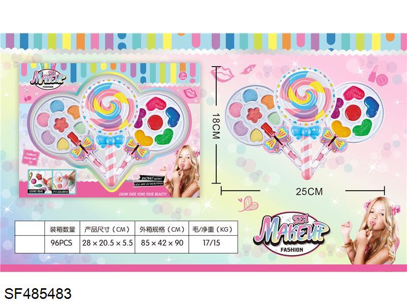 3层彩妆套（棒棒糖外型）