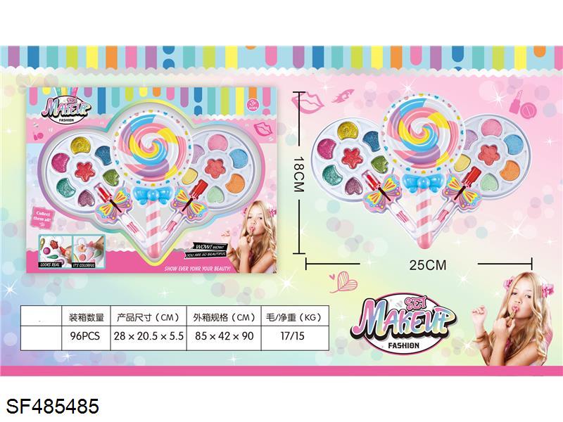 3层彩妆套（棒棒糖外型）