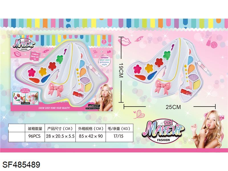 3层彩妆套（高跟鞋外型）