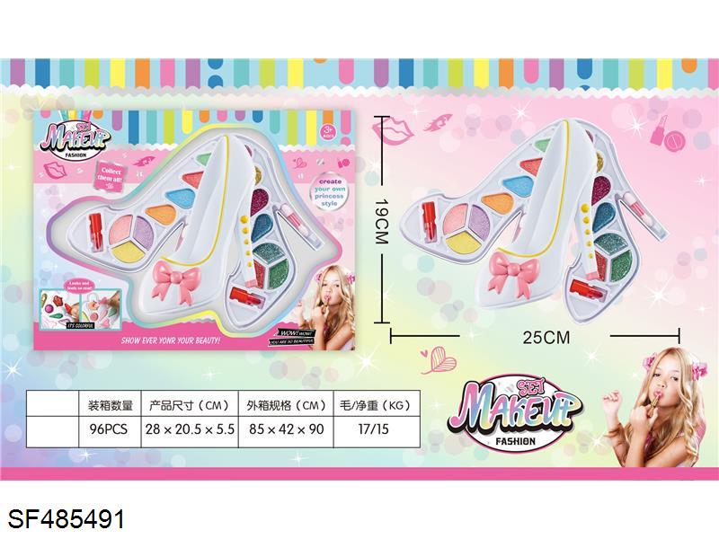 3层彩妆套（高跟鞋外型）