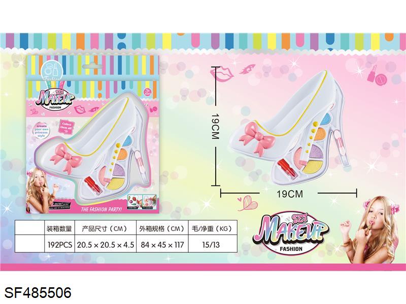 2层彩妆套（高跟鞋外型）