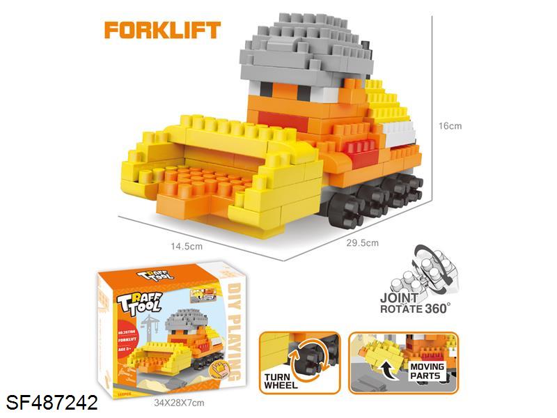 挖掘机大颗粒积木(148PCS)