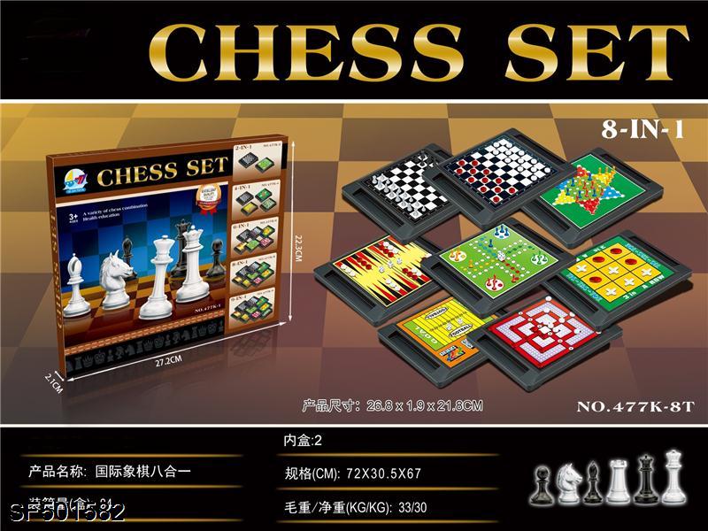 国际象棋八合一