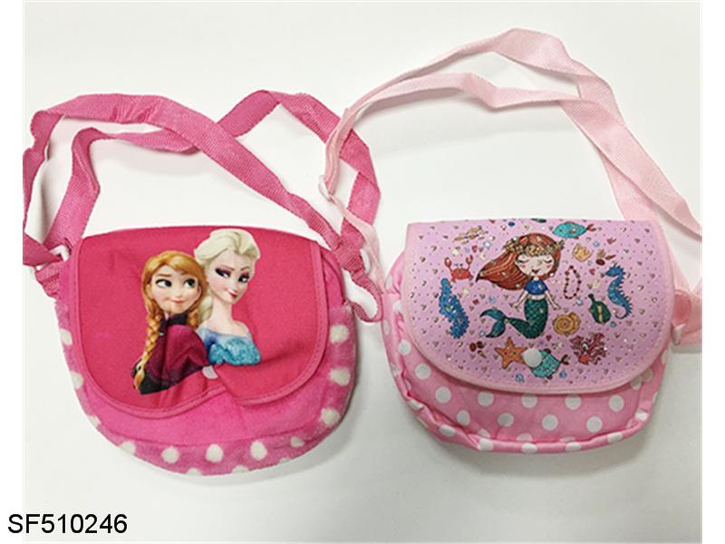 迪士尼公主印花包