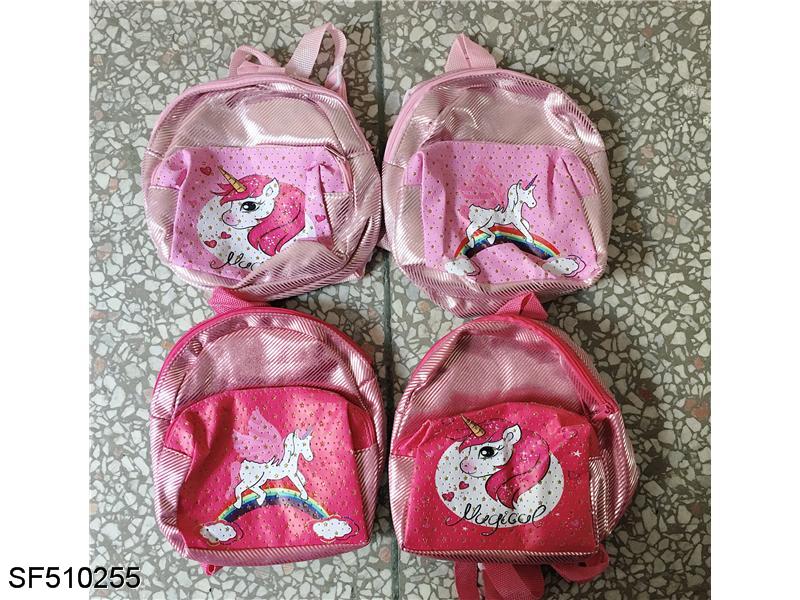 独角兽印花书包