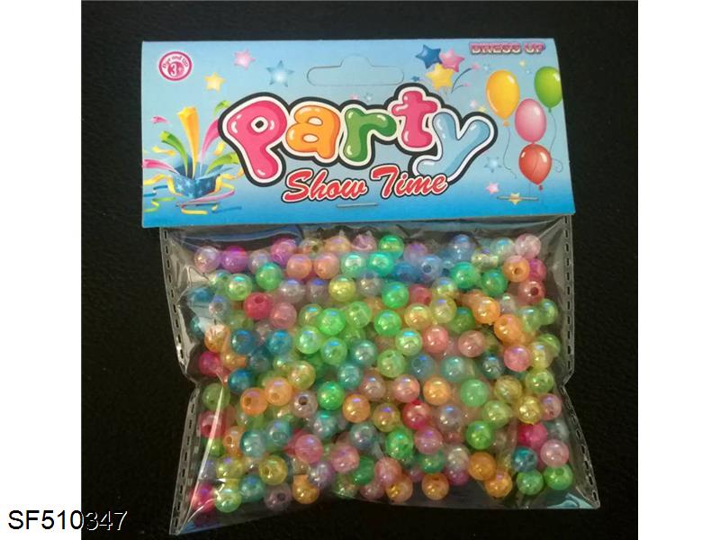 8MM AB彩圆珠 70g/包