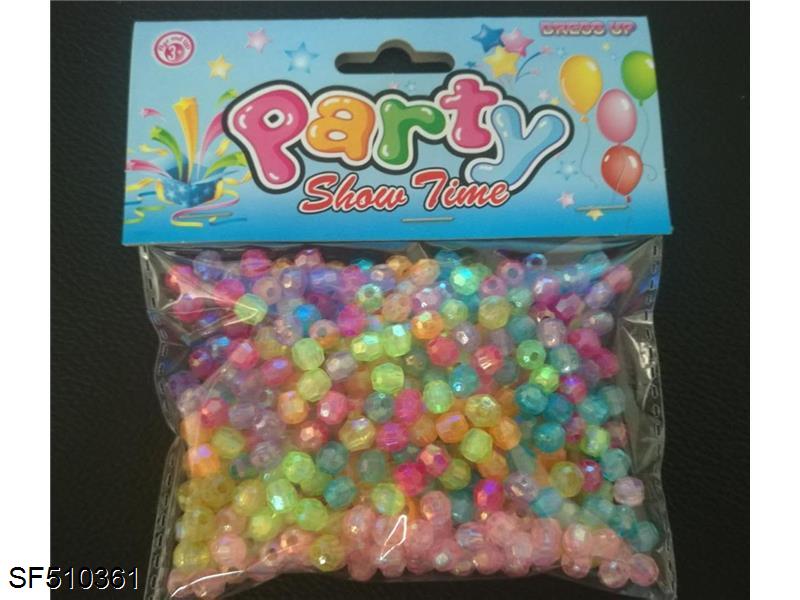 8mm AB彩角珠 70g/包