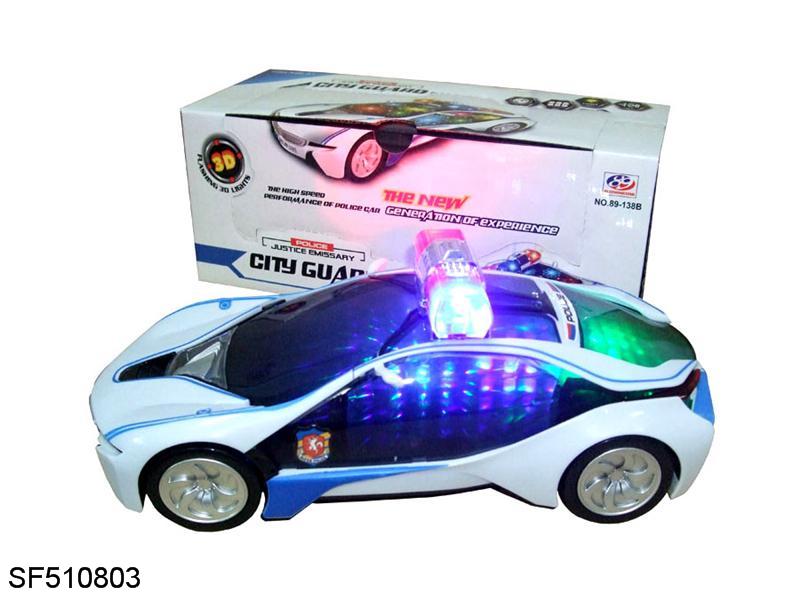 电动万向BMW概念车警车英文歌3D灯光