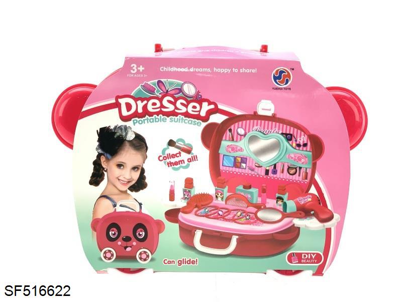 大熊猫饰品手提盒