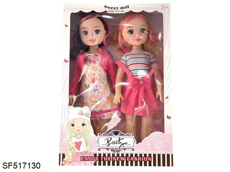 18寸双人时尚肥童带音乐