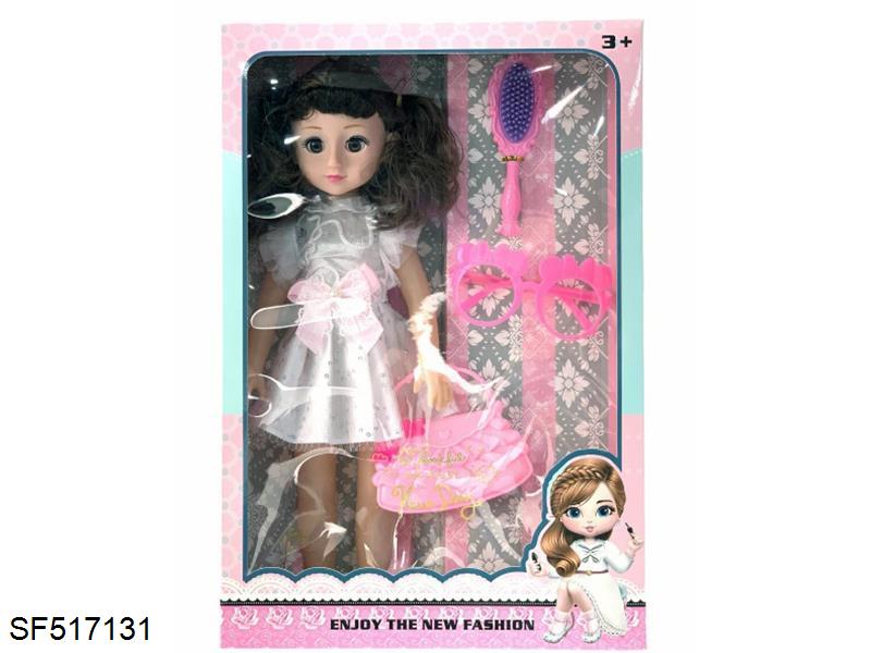 18寸4D眼时尚肥童带音乐