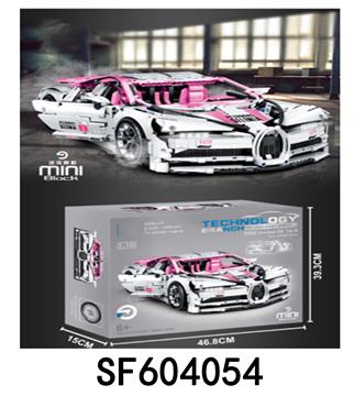 积木MINI布加迪(3618PCS)