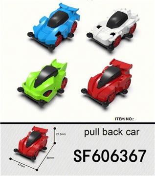 实色回力四驱车